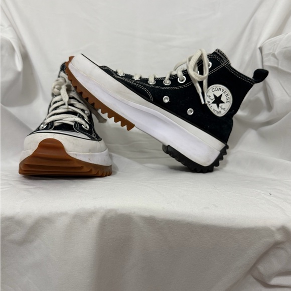 Converse Lugged Platform Chuck Taylors Black Women’s 7 - Picture 2 of 10